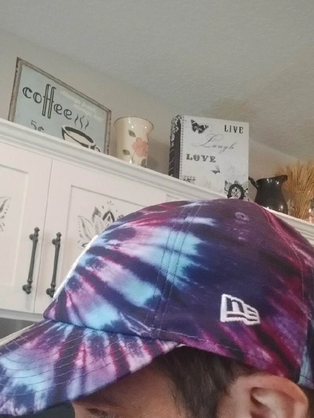 New Era Tie-Dye Boston Cap - Purple & Blue